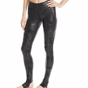 New Balance Studio Tight NWT M Shimmering Charcoal Leggings Workout